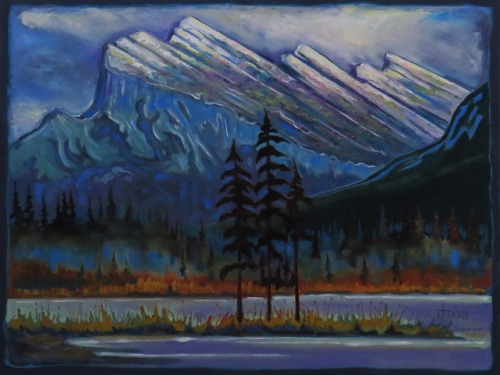 November Rundle 
35 x 48 oil on canvas sold